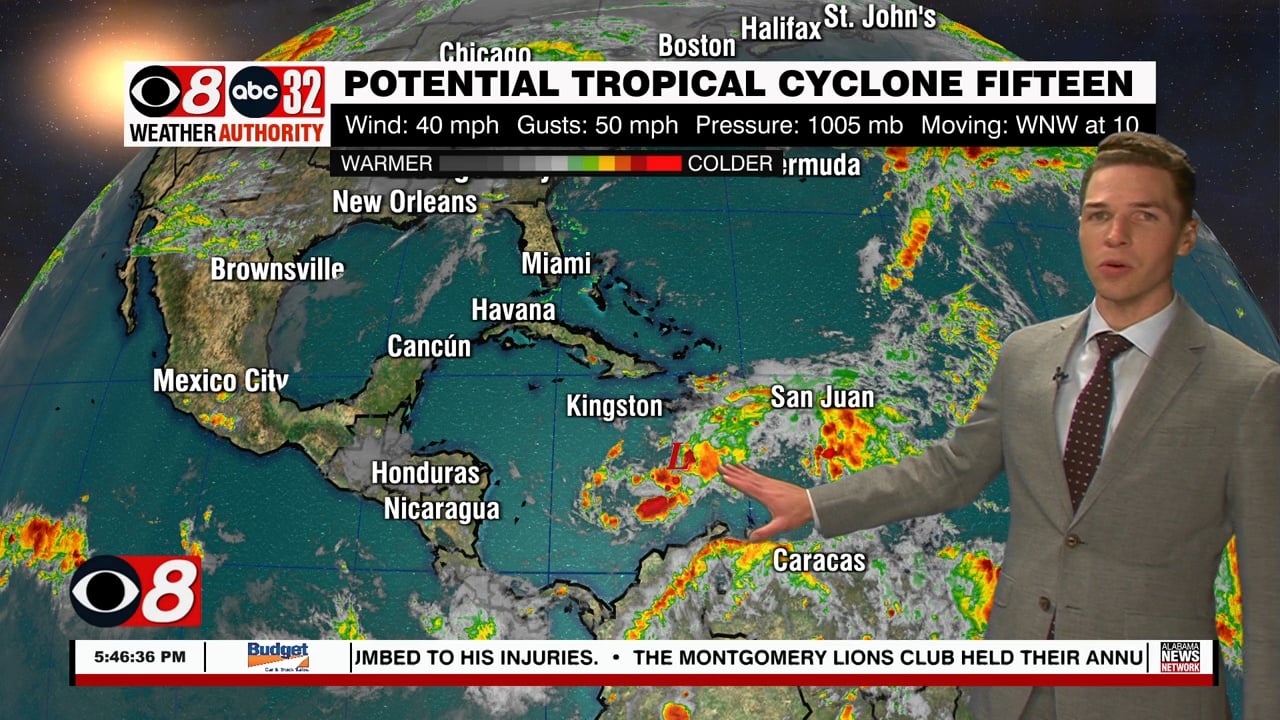 Rain Departs Sunday Night, Mainly Dry This Week - WAKA 8