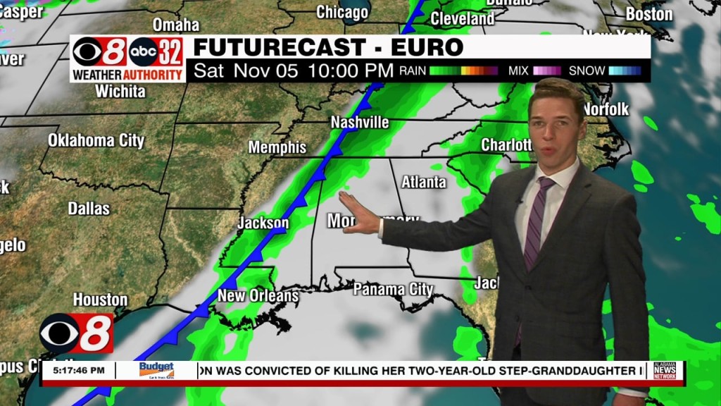 Ben's 5pm Forecast Tuesday 11 1 22