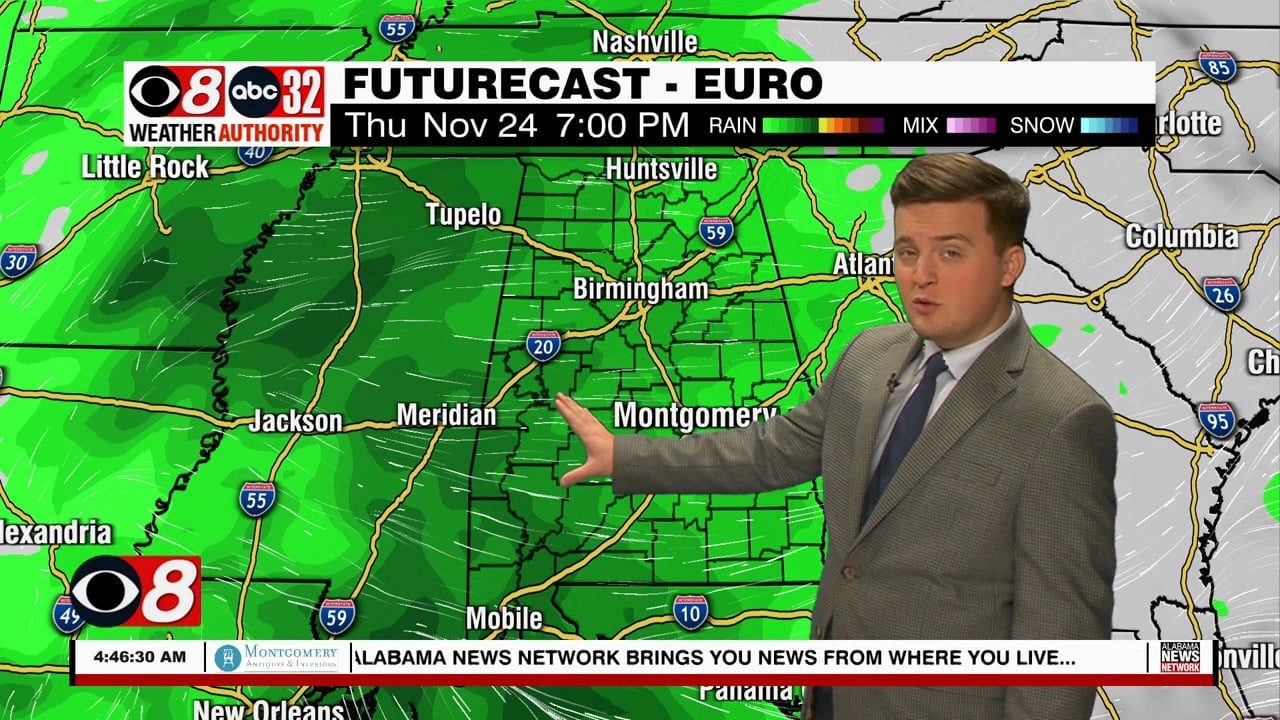Temps Continue to Climb; Weekend Rain Possible - WAKA 8
