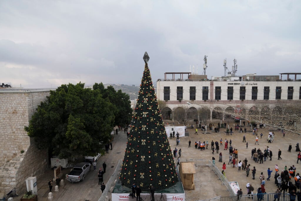 Palestinians Bethlehem Christmas