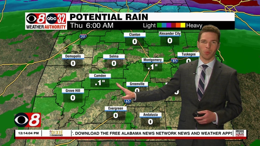 Ben's Noon Forecast Monday 12 5 22