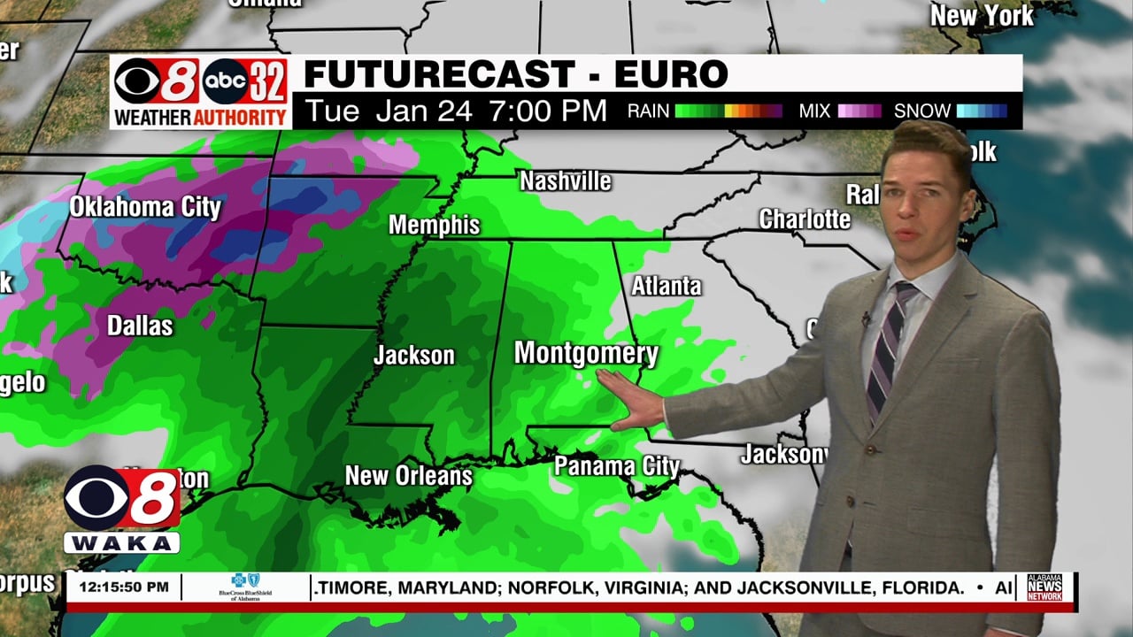 Clouds Increase Friday; Rain Likely This Weekend - WAKA 8