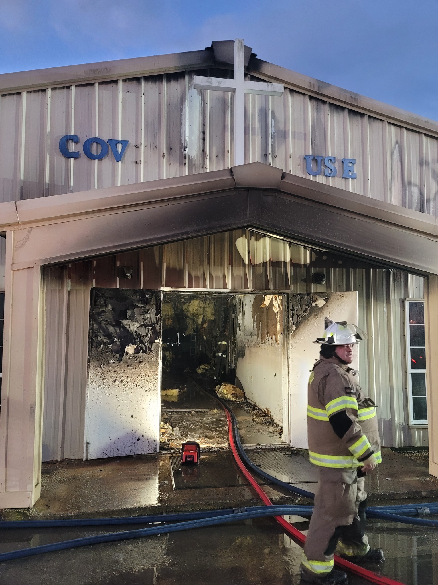 PHOTOS: Fire Burns Chapel at Elmore Correctional Facility - WAKA 8