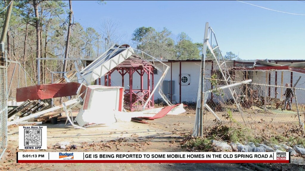 Elmore County Tornado Damage