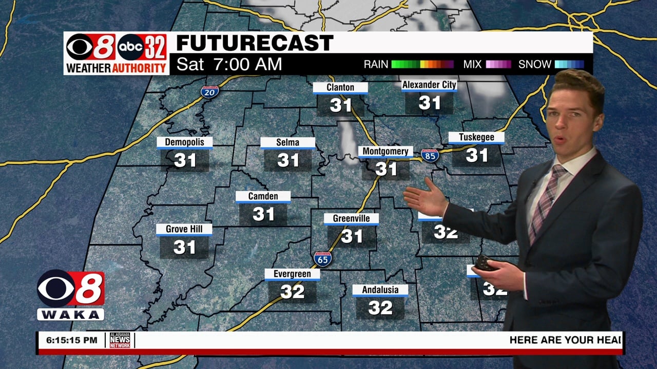 Weekend Sunshine, Cold Nights, And Cool Afternoons - WAKA 8