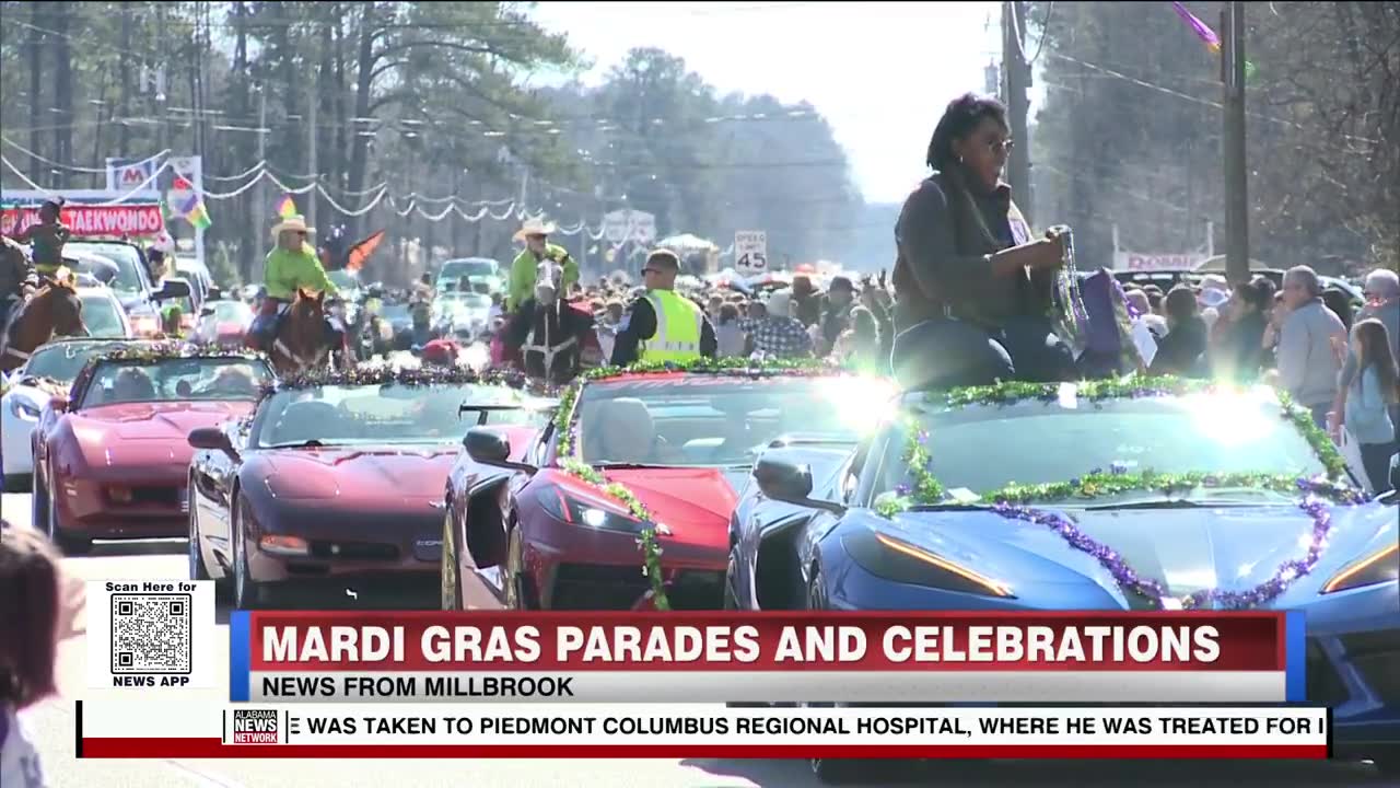 Prattville, Millbrook hold annual Mardi Gras parades WAKA 8