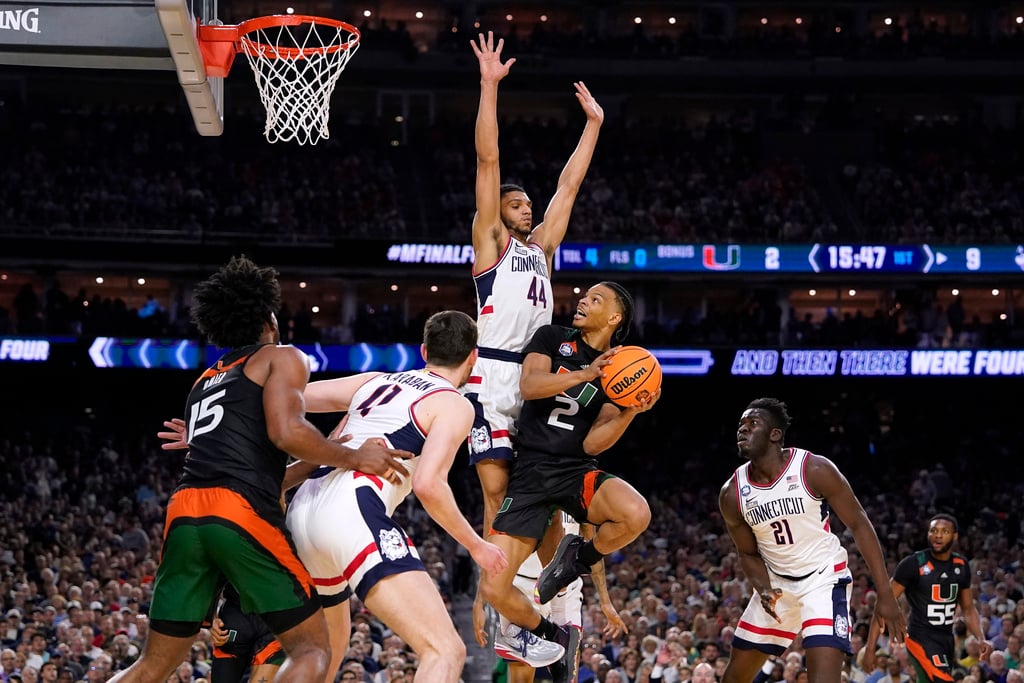 Ncaa Miami Uconn Basketball