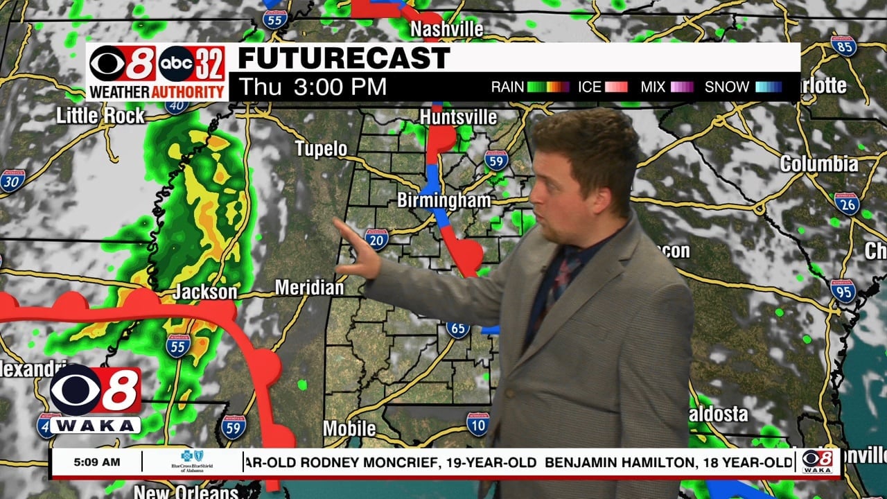 Warm, Humid, Afternoon Rain Chances - WAKA 8