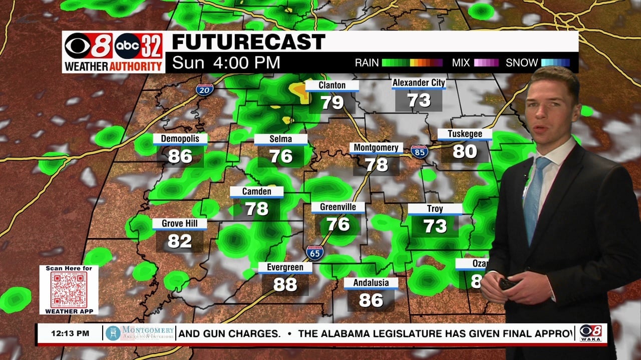 A Very Warm And Mainly Dry First Weekend Of June - WAKA 8