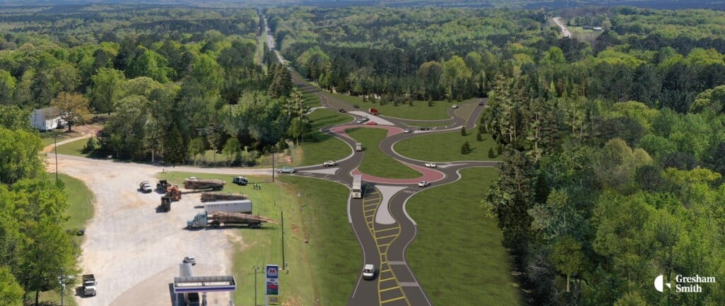 167 And 87 Roundabout Rendering