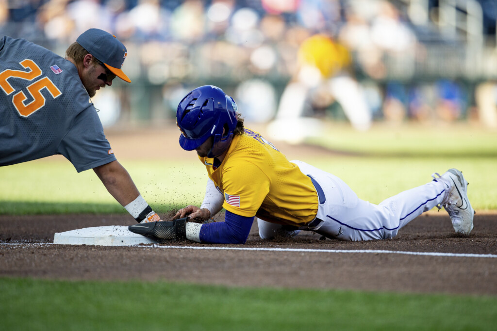 Cws Lsu Tennessee Baseball
