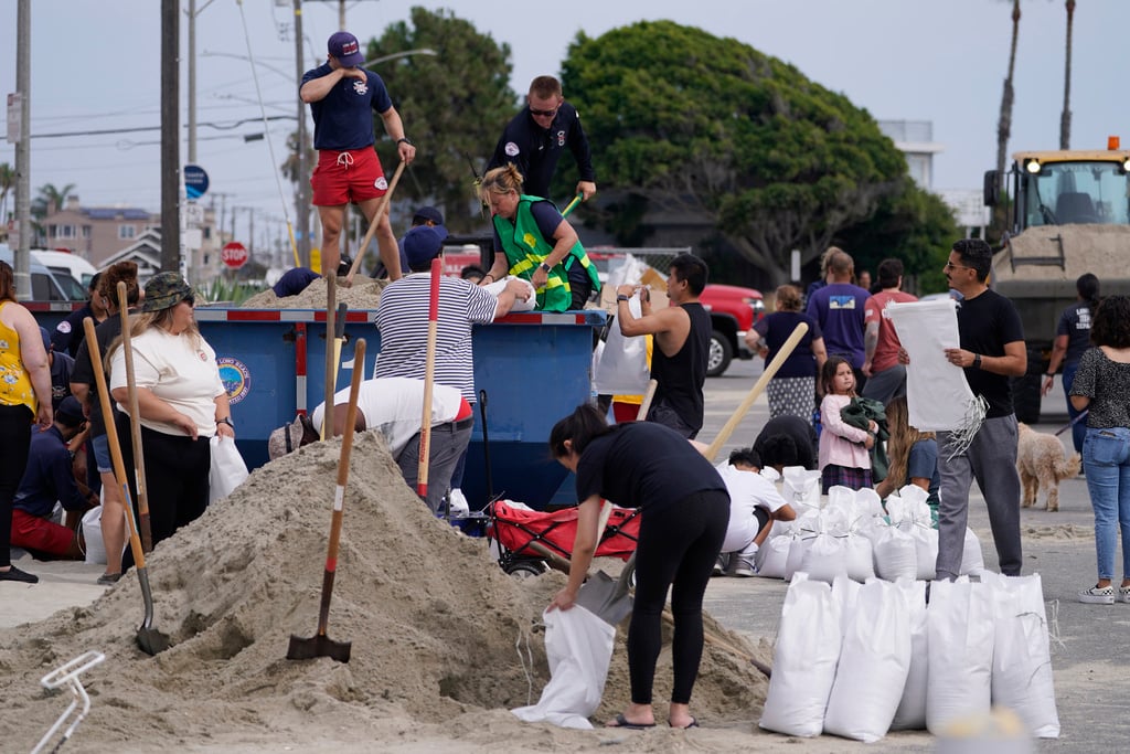 Tropical Storm Hilary Makes Landfall Along Mexico's Baja Coast ...