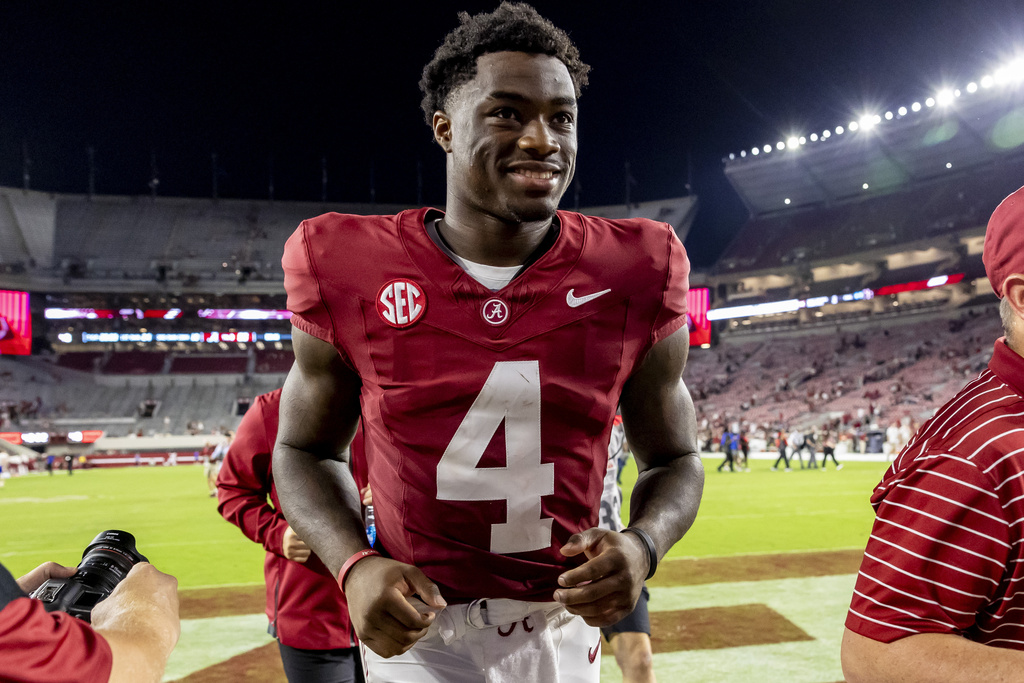 Alabama 3rd-String QB Ty Simpson Likes Tweets To Bench Jalen Milroe