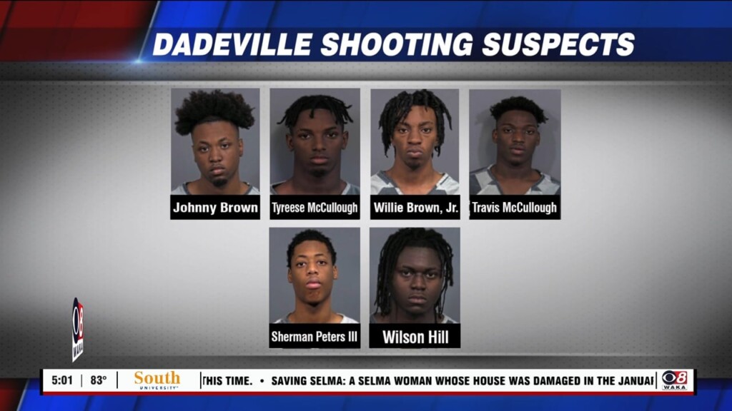 Three Dadeville Mass Shooting Suspects In Court For Youthful Offender Hearing