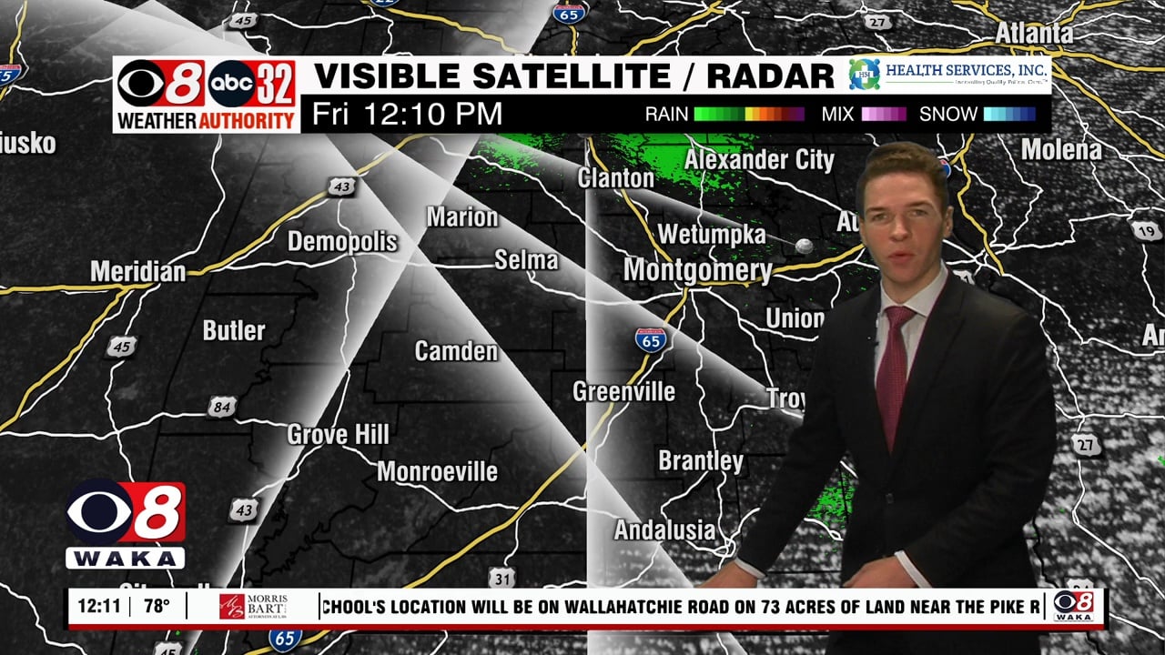 Some clouds, rain-free, warm days, cool nights this weekend - WAKA 8