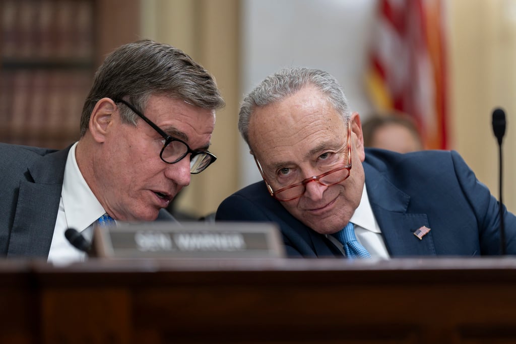 Mark Warner, Chuck Schumer
