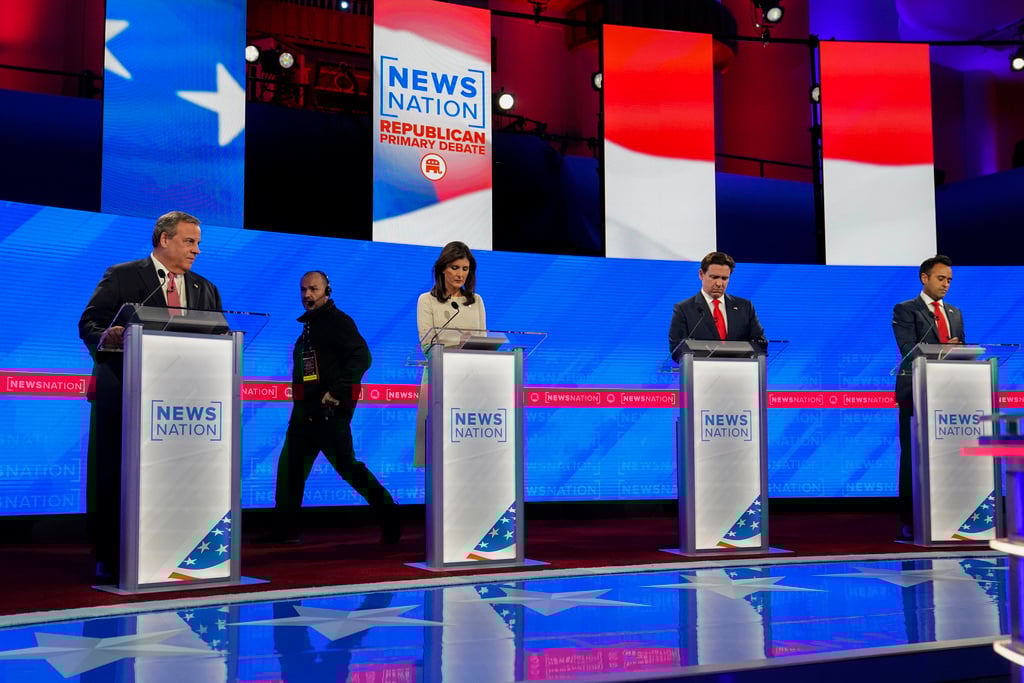 CAMPAIGN 2024 Fourth GOP presidential debate held at the University of