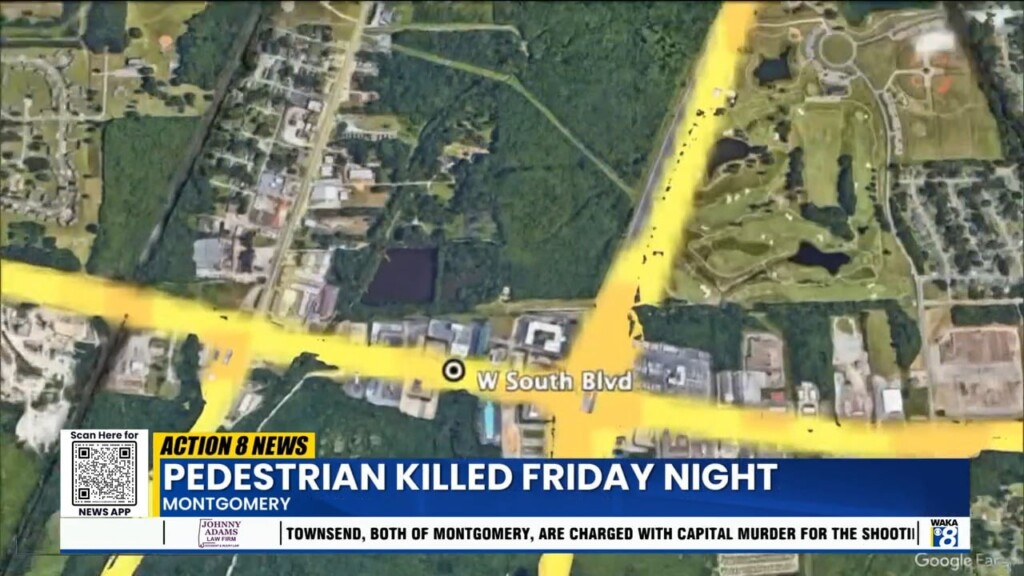 Pedestrian Killed In Montgomery