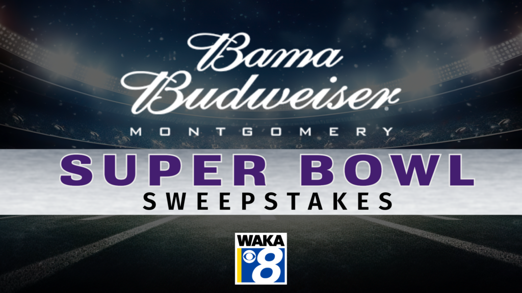 Bama Budweiser Super Bowl Sweepstakes WAKA 8