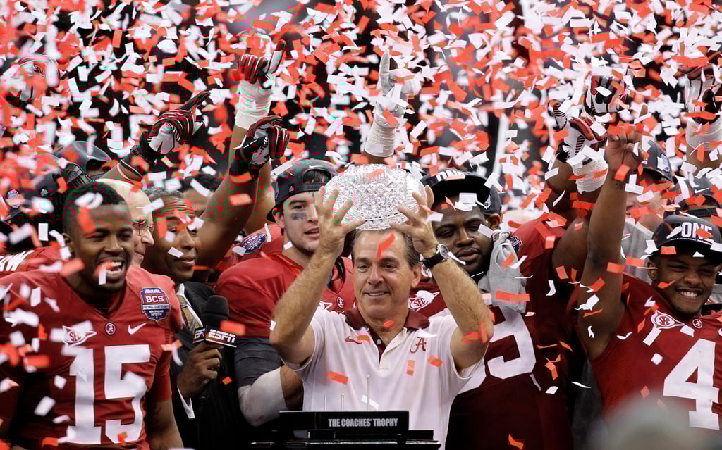 Alabama Saban Retires Football