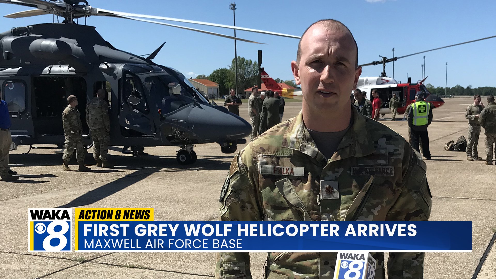 First MH-139 Grey Wolf Helicopter arrives at Maxwell Air Force Base ...