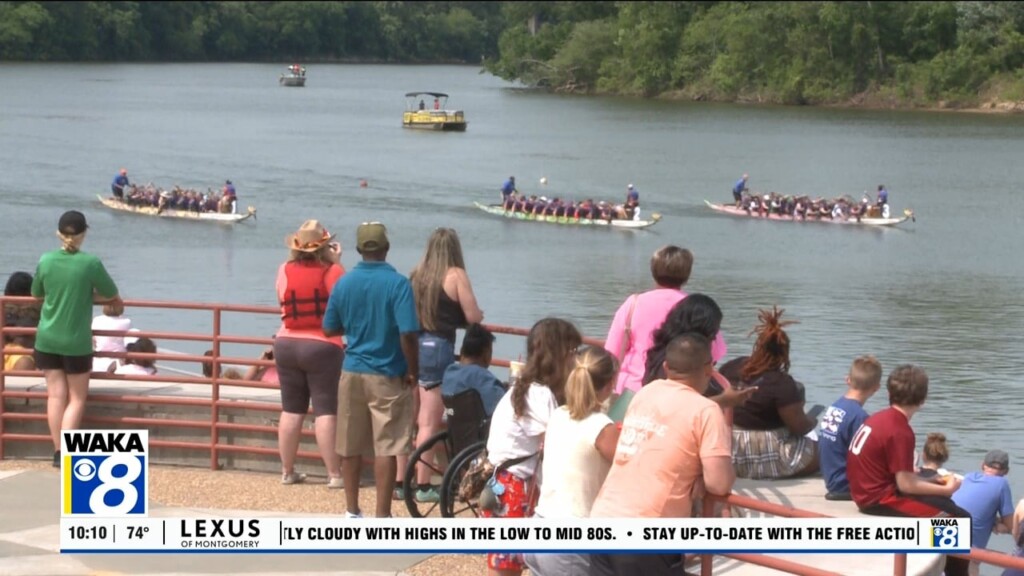 Dragon Boat Races Return To Montgomery's Riverfront