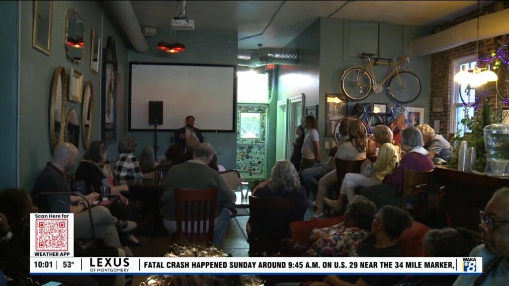 District 7 Residents Attend A Town Hall Meeting At Hilltop Public House