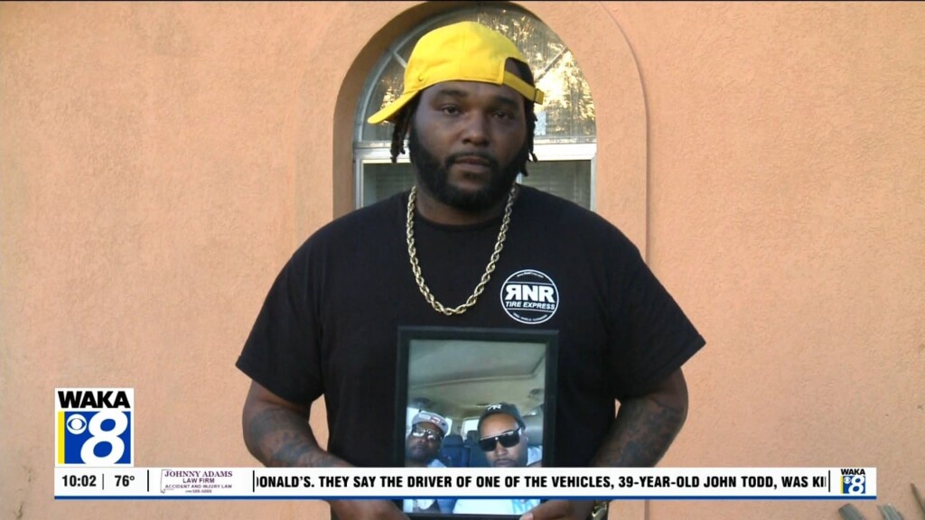 Aaron Jordan Holds A Favorite Picture Of Himself With His Twin Brother Adam Who Was Killed By Gun Violence In Montgomery