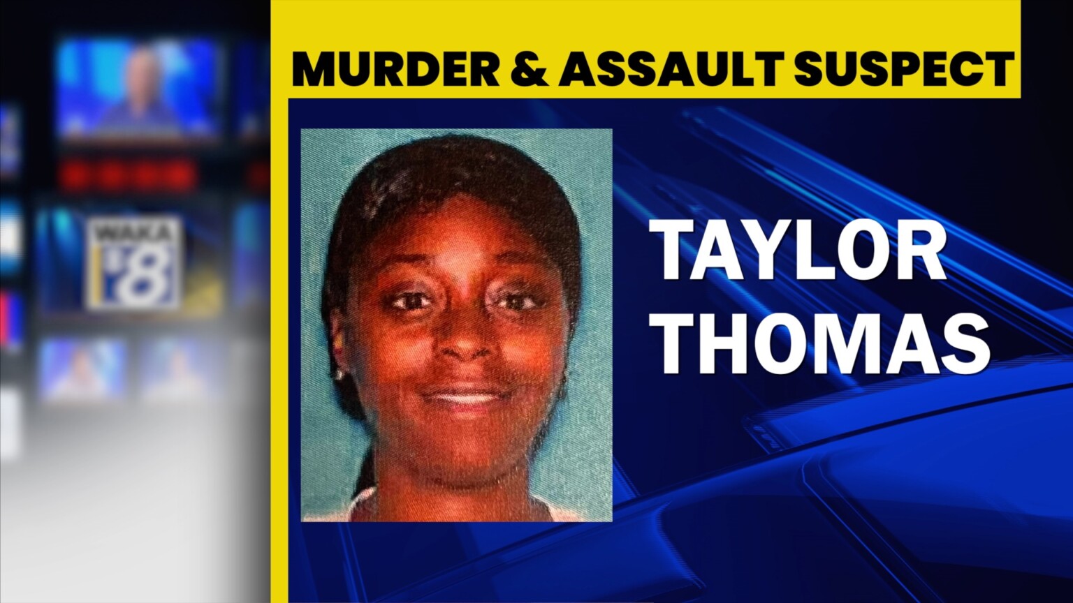 Selma murder & assault suspect turns herself in to police - WAKA 8
