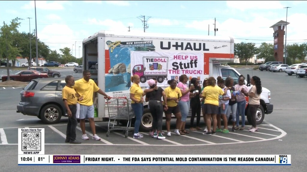 Tie And Doll Collects Thousands Of Pounds Of Food For Hungry School Children In Montgomery