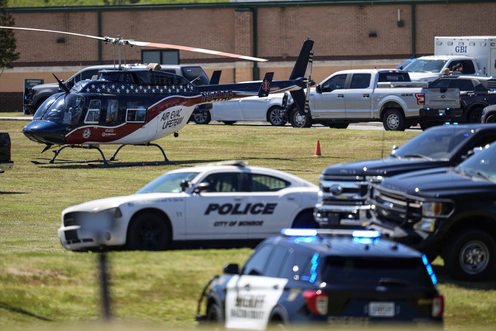 Aptopix Georgia High School Shooting