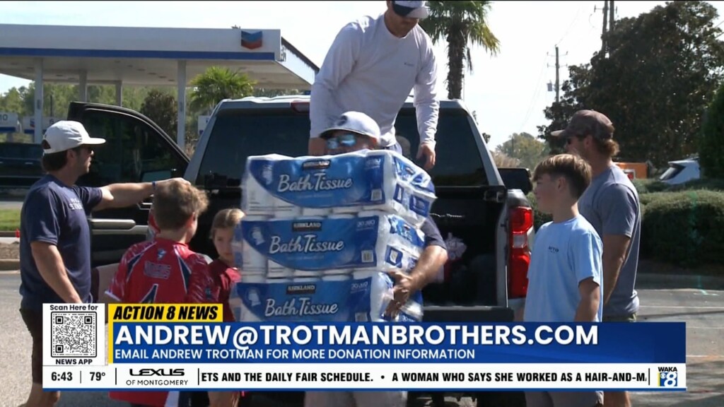 Local Business Owners Collect Supplies At Pike Road Town Hall For Victims Of Hurricane Helene