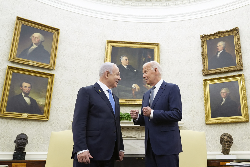 Joe Biden Benjamin Netanyahu