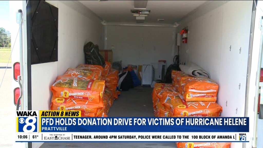 Pfd Helene Donation Drive
