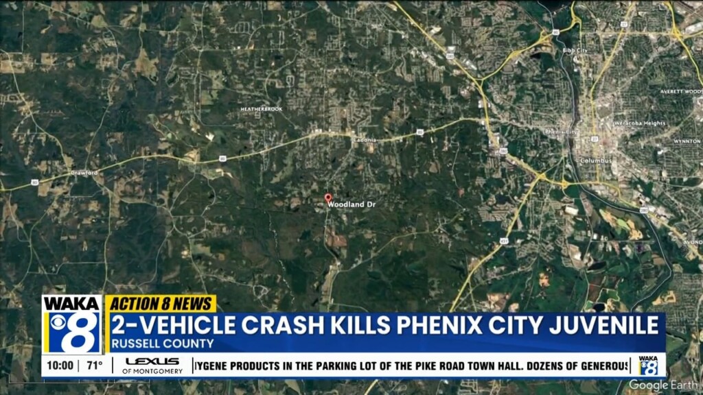 Phenix City Teen Killed In Two Vehicle Accident