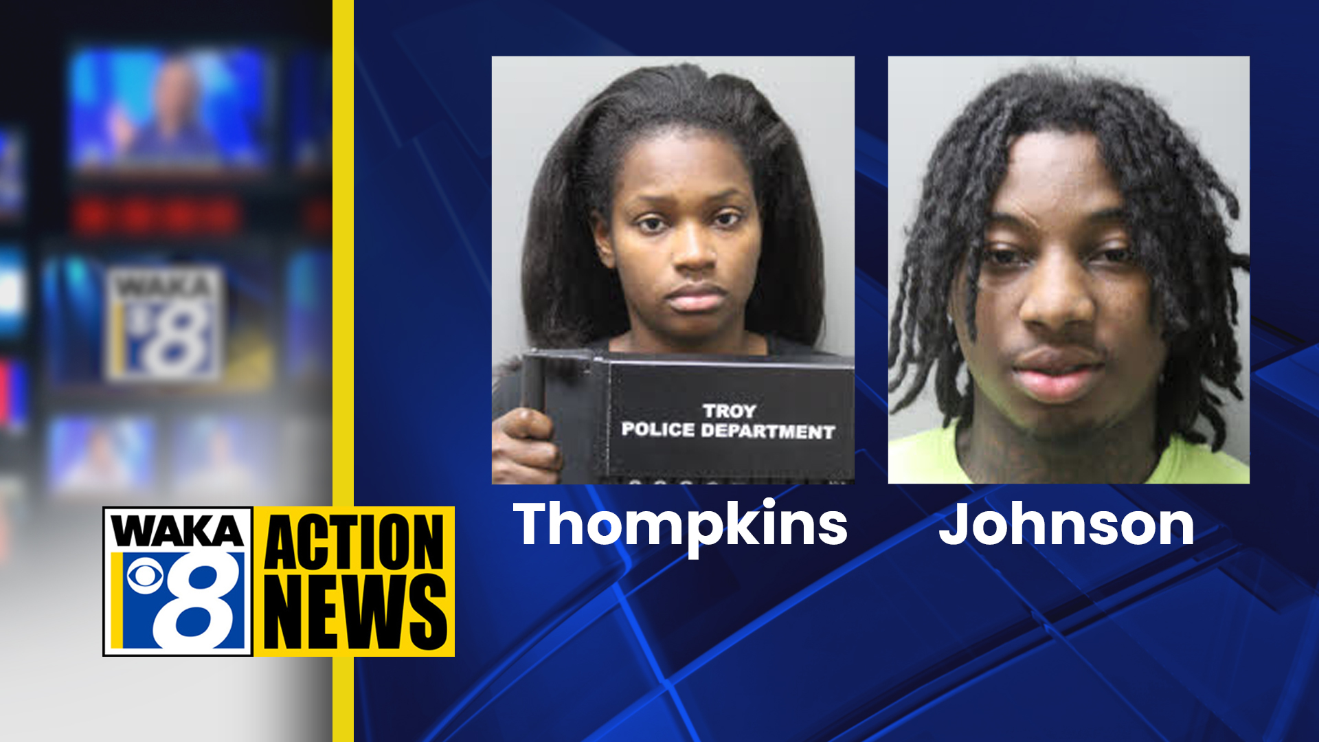 Two arrested in 2021 fatal shooting in Troy - WAKA 8