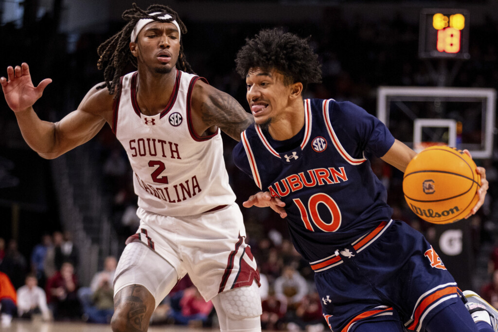 Auburn South Carolina Basketball