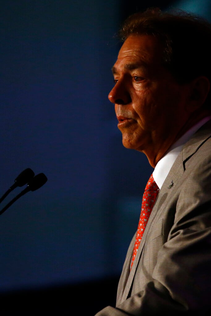 Nick Saban will be inducted into the College Football Hall of Fame