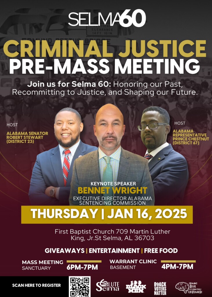Salute Selma Criminal Justice Flyer
