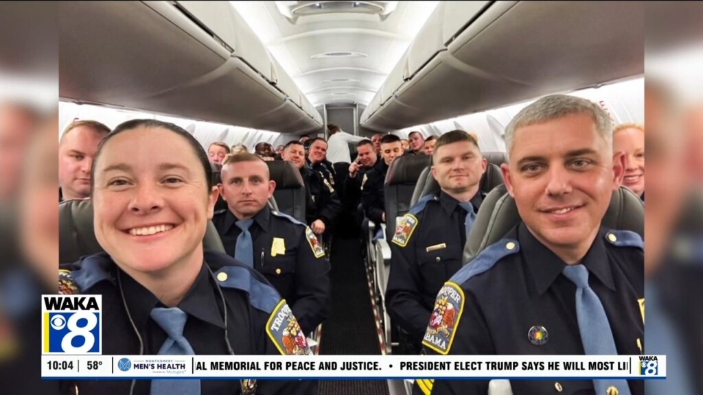 Troopers With Alea Travel To Washington, D.c. For Presidential Inauguration