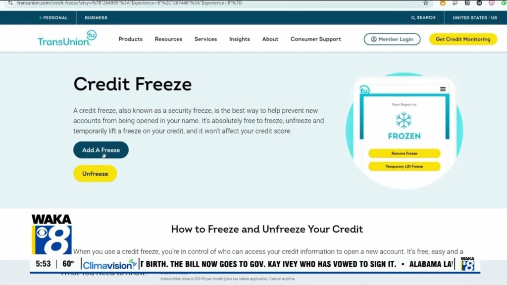 Wtt Credit Freeze 021325