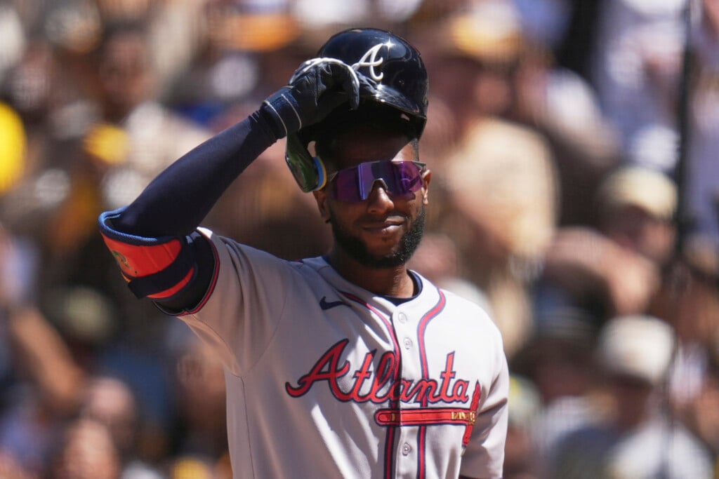 Braves Profar Suspended Baseball