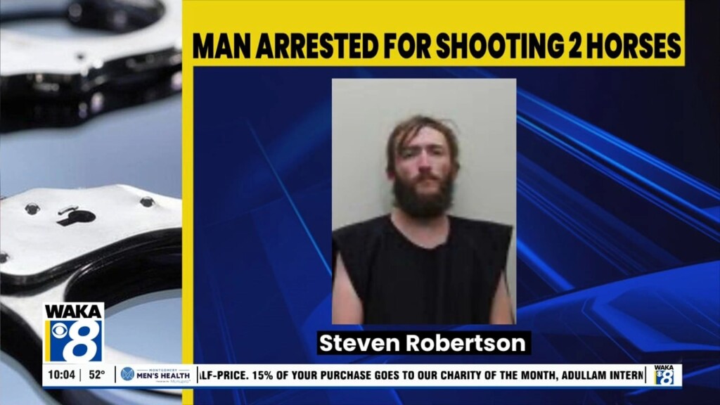 Clanton Man Arrested After Drive By Shooting Injures Two Horses