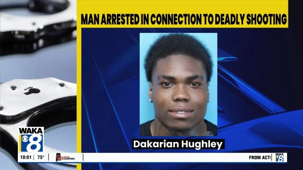 Tallassee Police Have Arrested A Man In Connection With A Deadly Shooting That Occurred Saturday.
