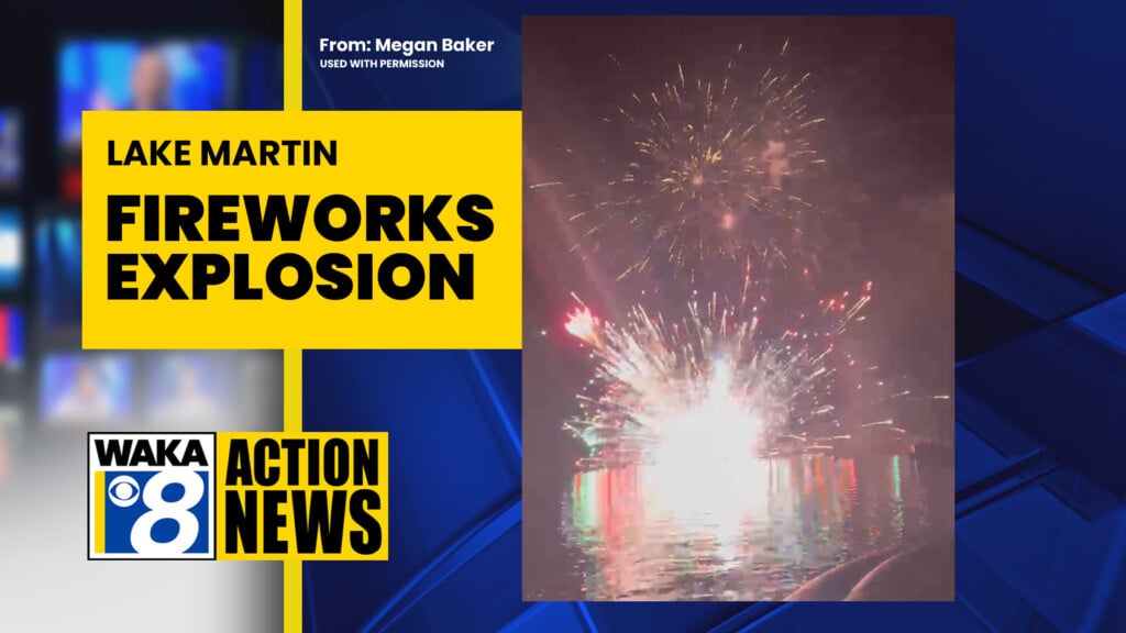 Lakemartinfireworksexplosion070425