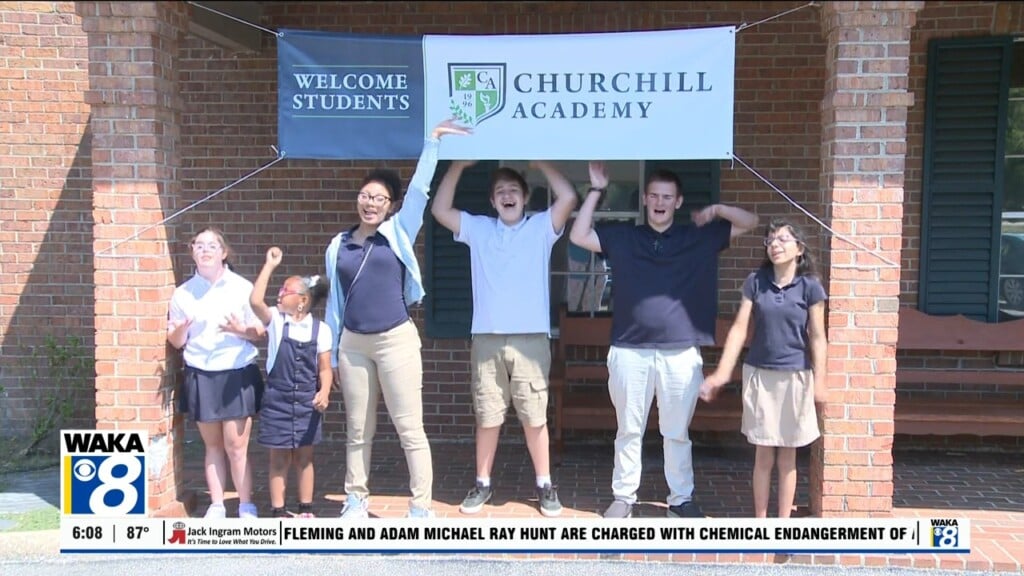 Churchill Academy Has Found A Permanent Home In The Former Green Gate School Building In Montgomery.