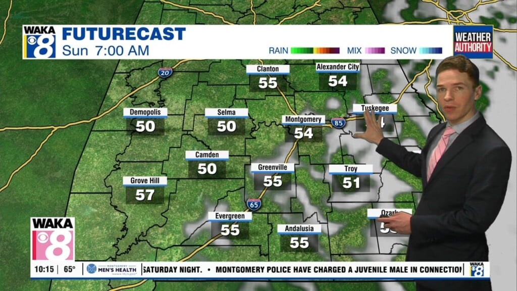 Ben's 10pm Forecast Sunday 10 11 25