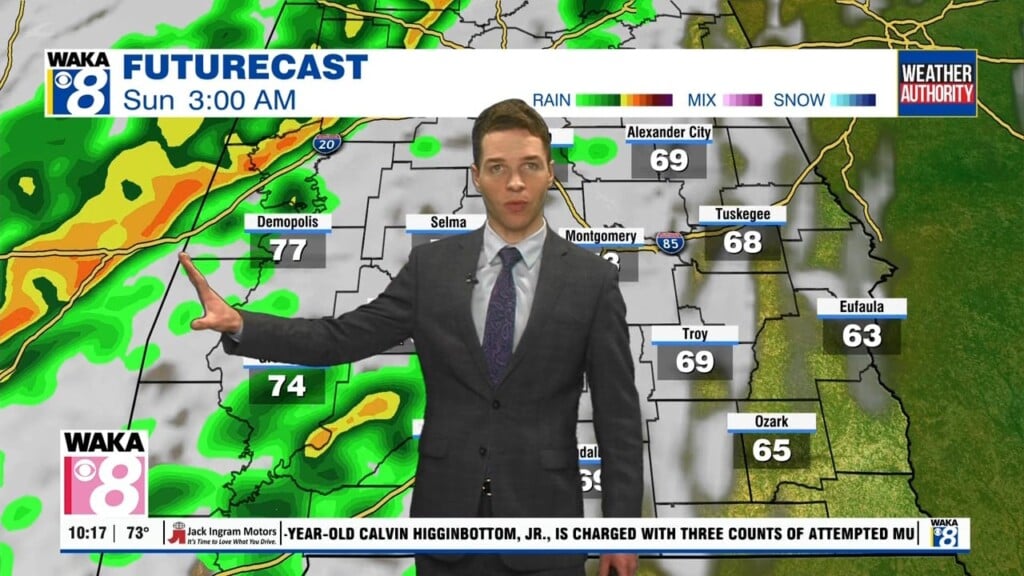 Ben's 10pm Forecast Saturday 10 18 25