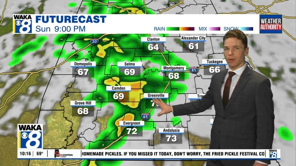 Ben's 10pm Forecast Saturday 10 25 25