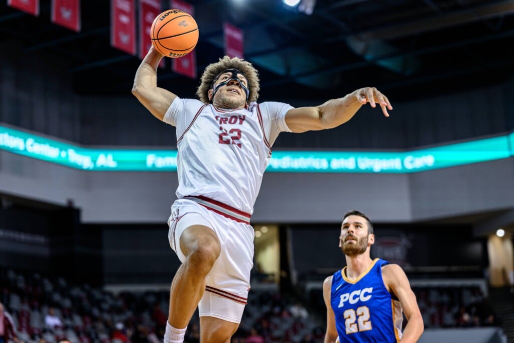 2025 Troy Mbb Vs. Pensacola Christian Chris Davis